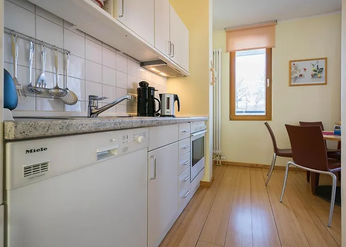 公寓 Kaiservillen - Mit 1 Schlafzimmer Und Balkon D231 *